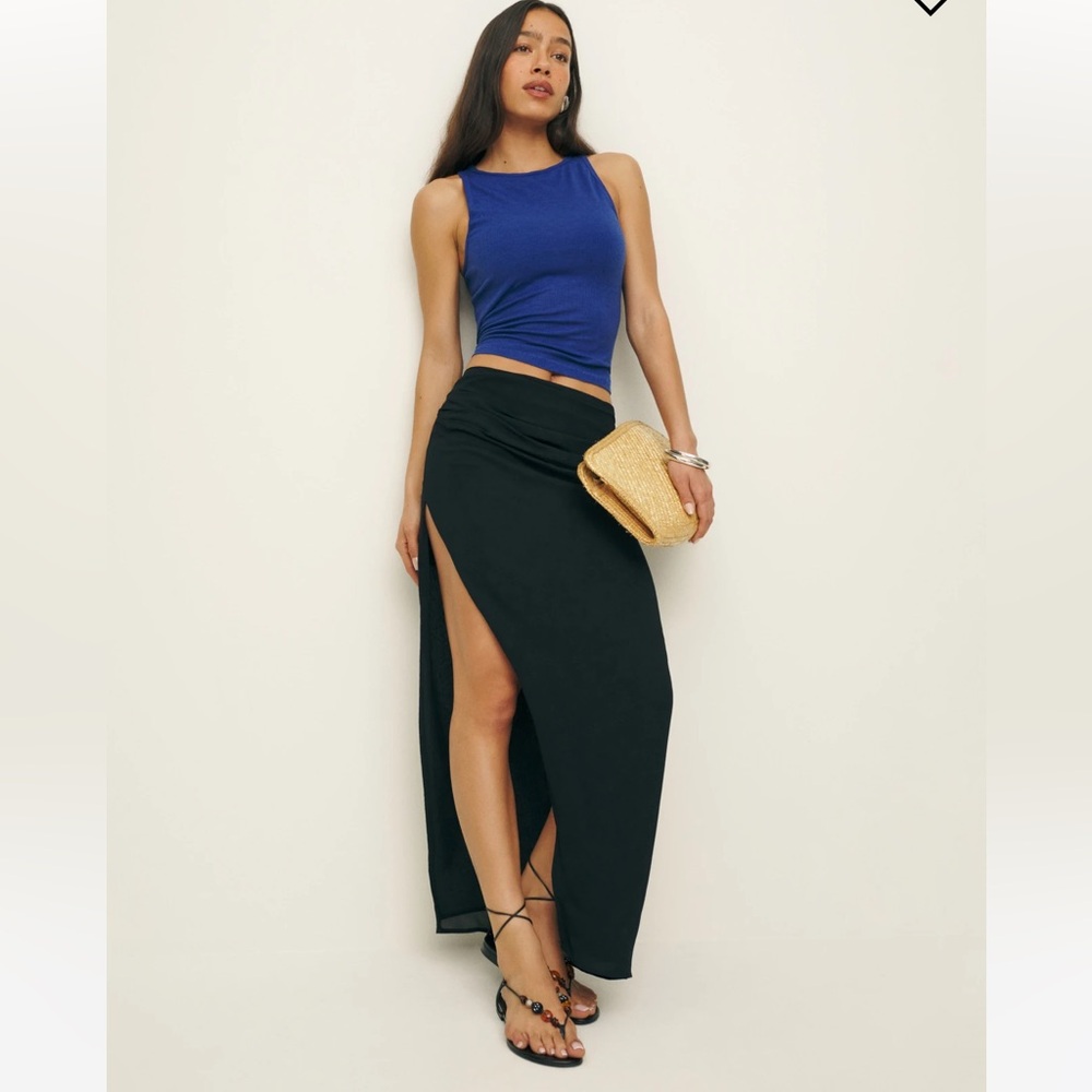 NWOT - Reformation Evalin Low Waist Skirt